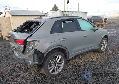 2024 Audi Q3 Premium Plus 45 Tfsi S Line Quattro Tiptronic from USA, damaged, VIN WA1EECF32R1144063